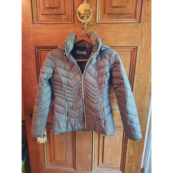 Womens michael kors puffer coat - Picture 2 of 9